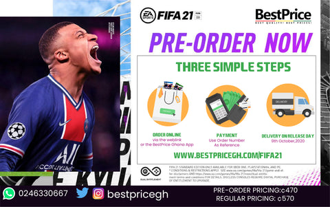 FIFA 21 Pre-Order Now!