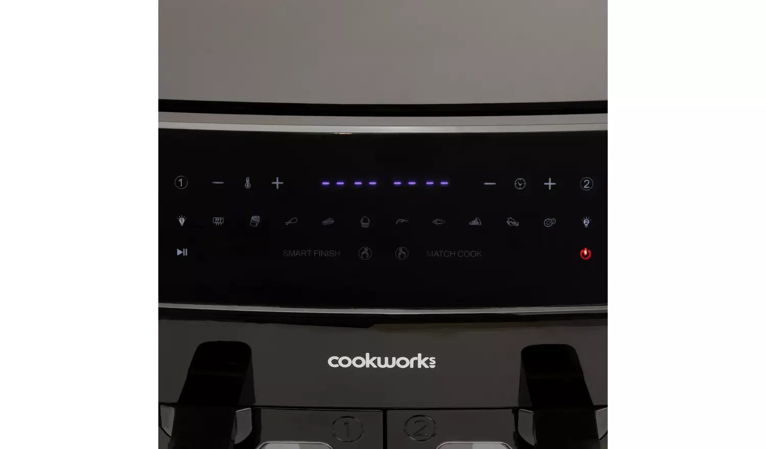 Cookworks Dual Basket Digital Air Fryer