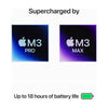 Apple 2023 MacBook pro laptop M3 14.2 inch, 8GB unified memory, 512GB SSD storage