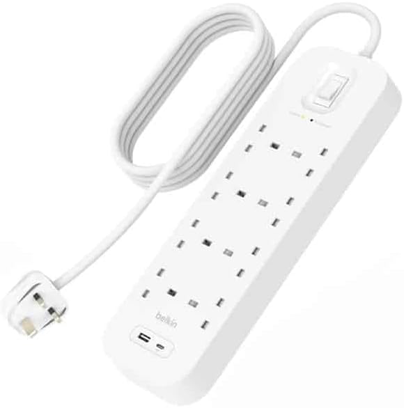 Belkin 8-Outlet Surge Protector Power Strip