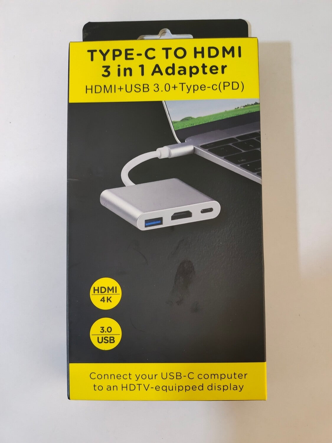 Type-C to HDMI 3-in-1 Adapter