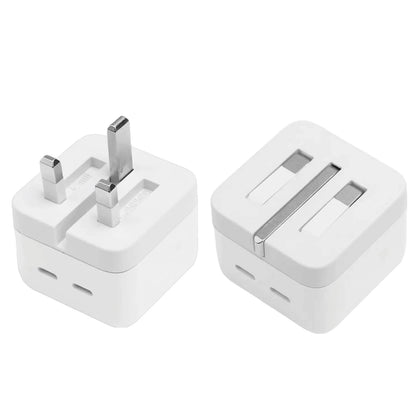 Apple 35W Dual USB-C Port Compact Power Adapter 3-Pin