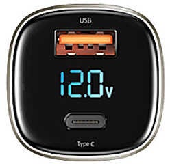 Wiwu Dual Port A+C PD 72W Car Charger