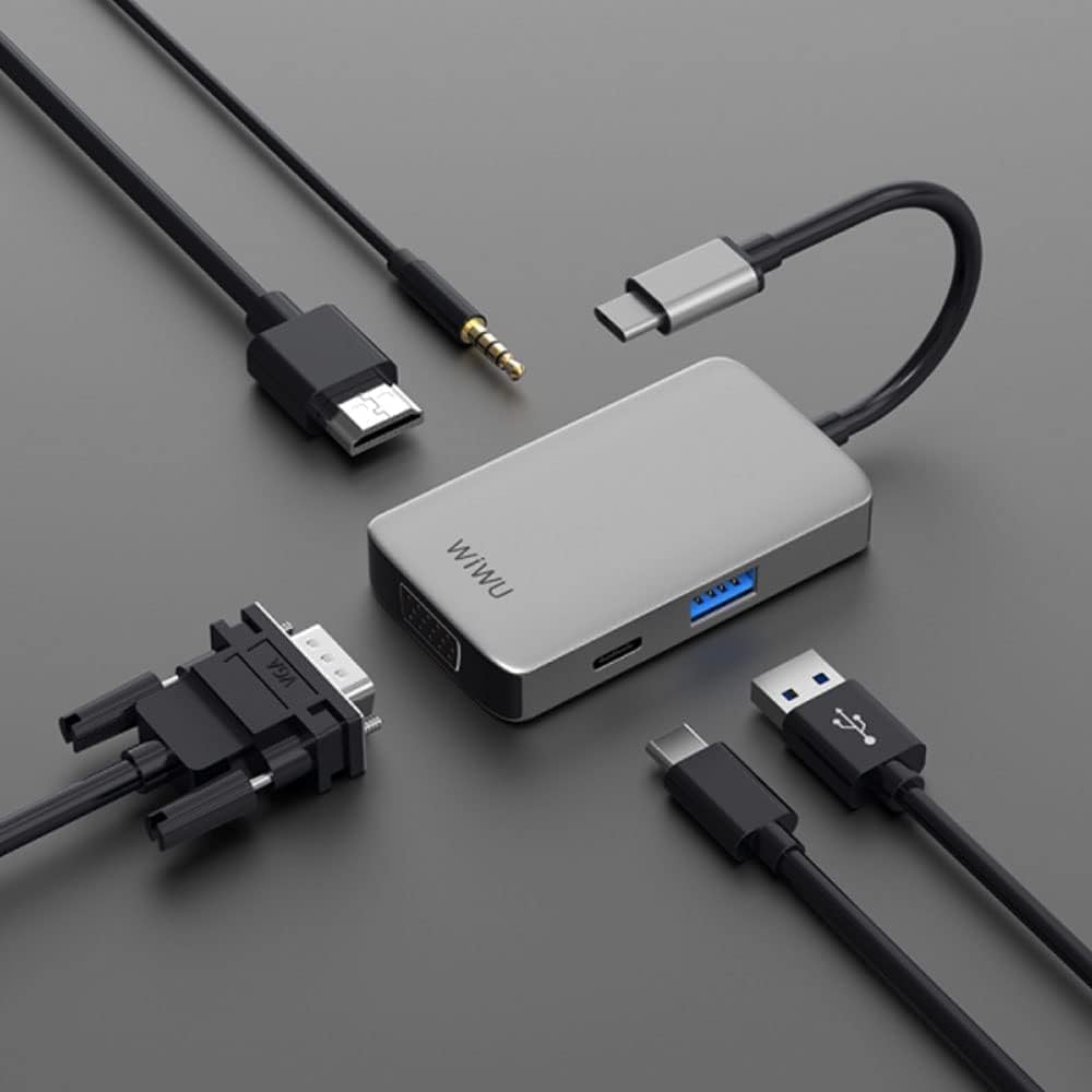 Wiwu Alpha 5-in-1 USB-C HUB A513HVP