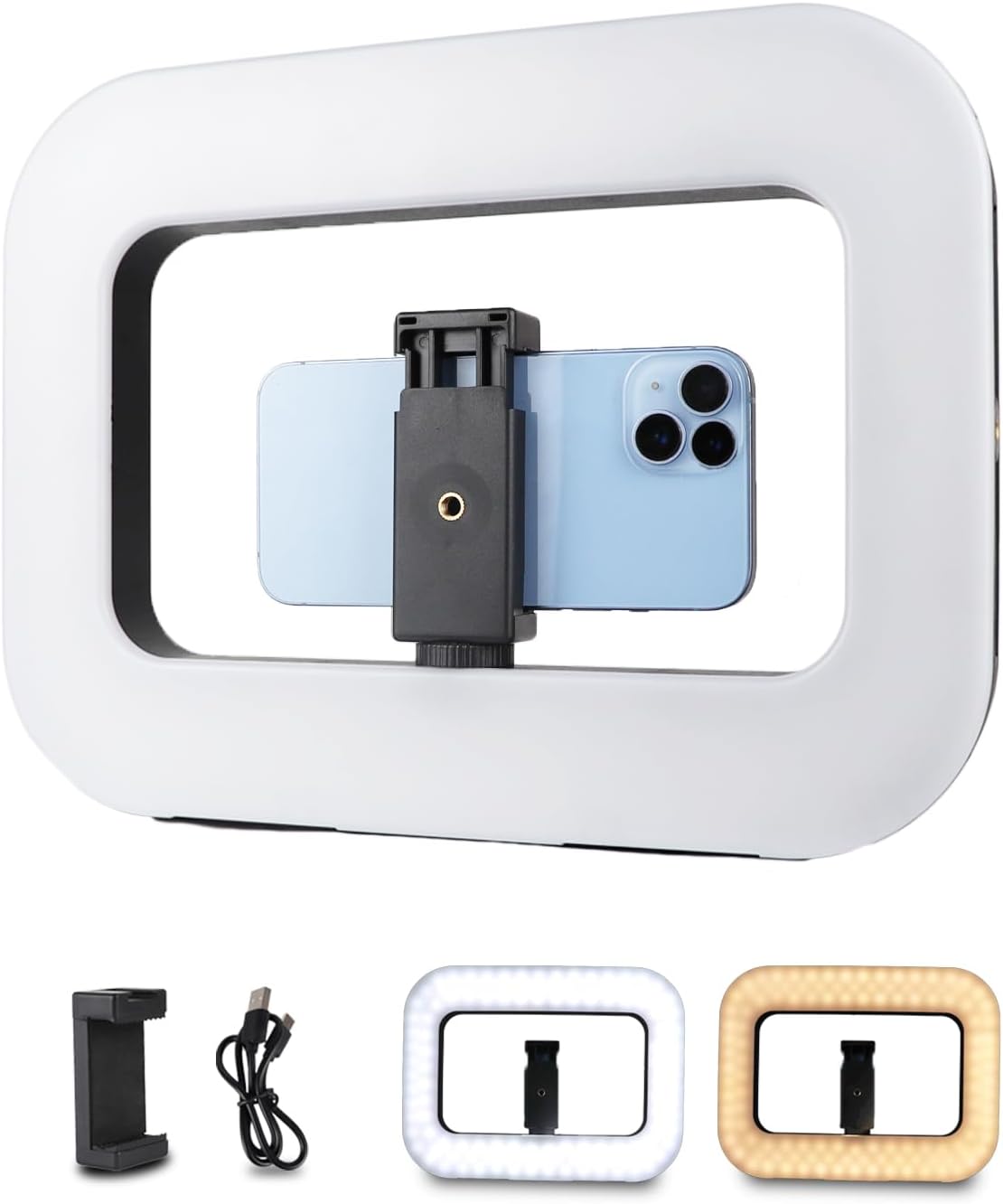 ZGRL-02 Rechargeable Handheld Square LED Video Light
