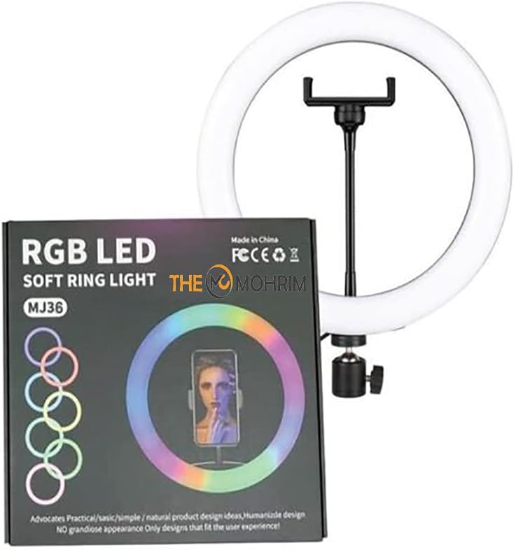 RGB LED  SOFT RING LIGHT MJ36 LARGE