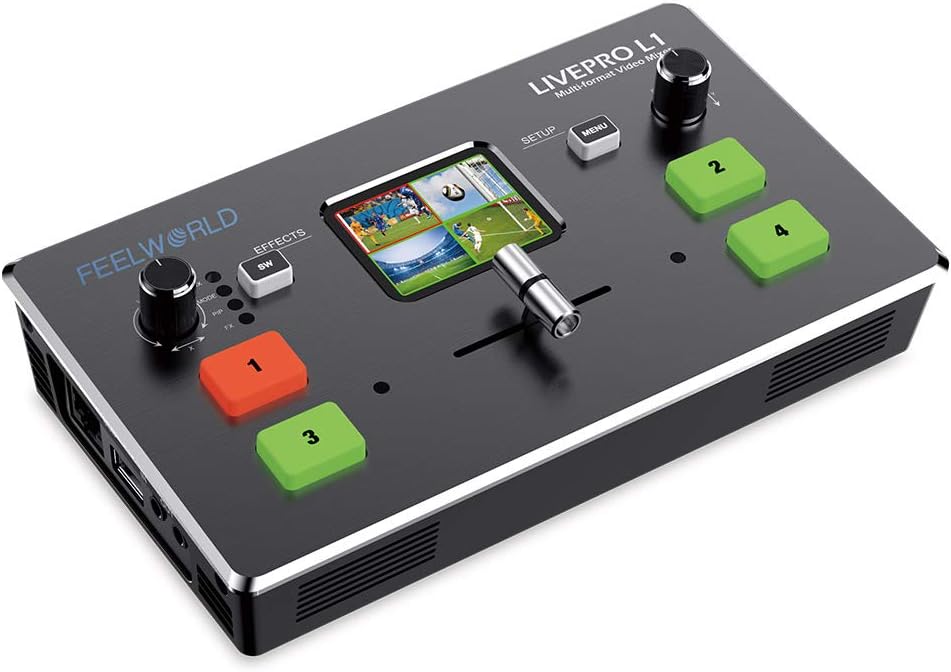 Feelworld Livepro L1 4 x HDMI Inputs Multi Format Video Mixer
