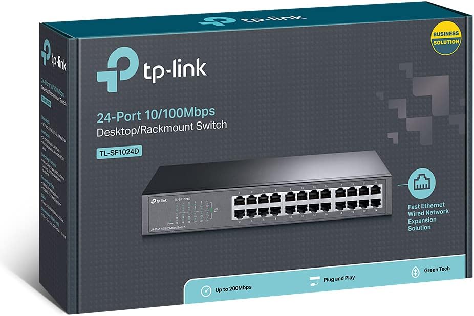 TP-link 24-Port 10/100MBPS Desktop/Rackmount Switch