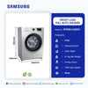 Samsung Front Load Full Automatic Washing Machine – WW60J3280HX/NQ