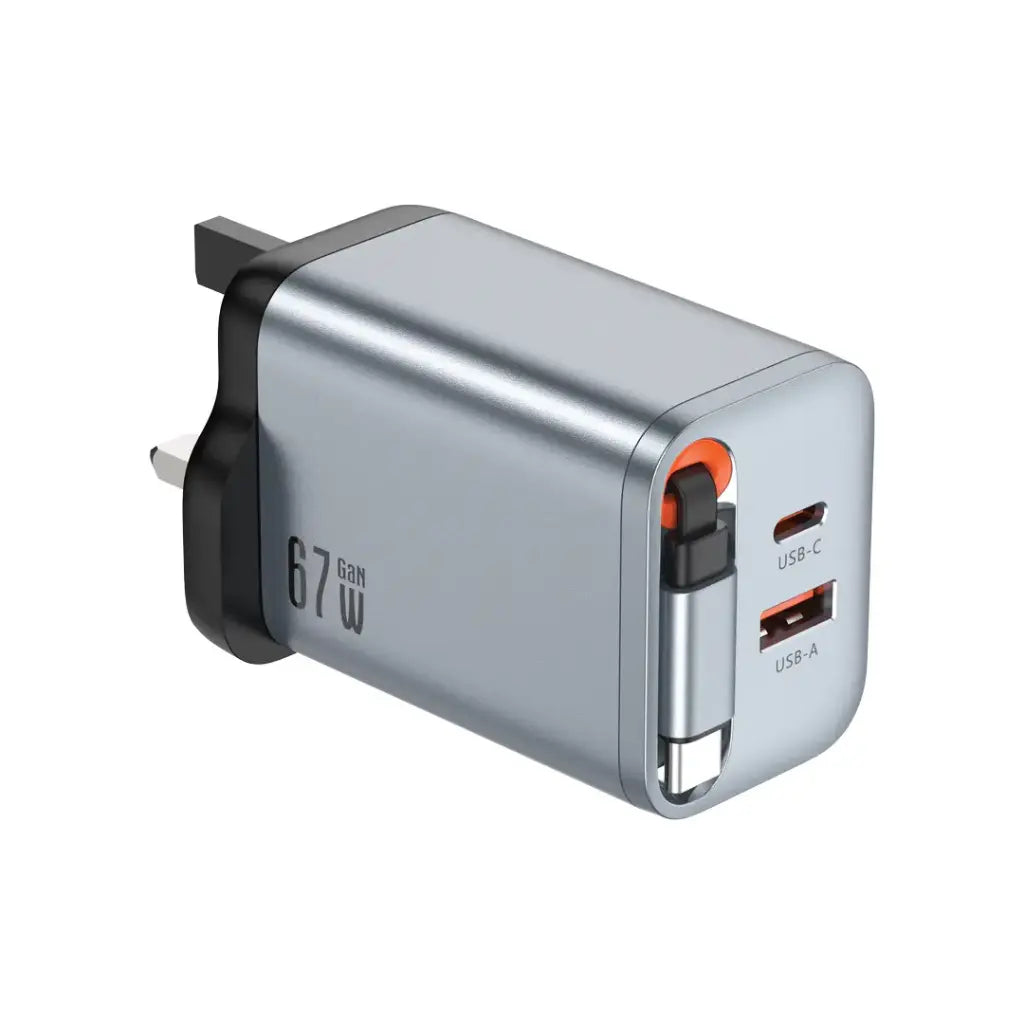 GreenLion  PPS 33W Inbuilt Retractable 70cm