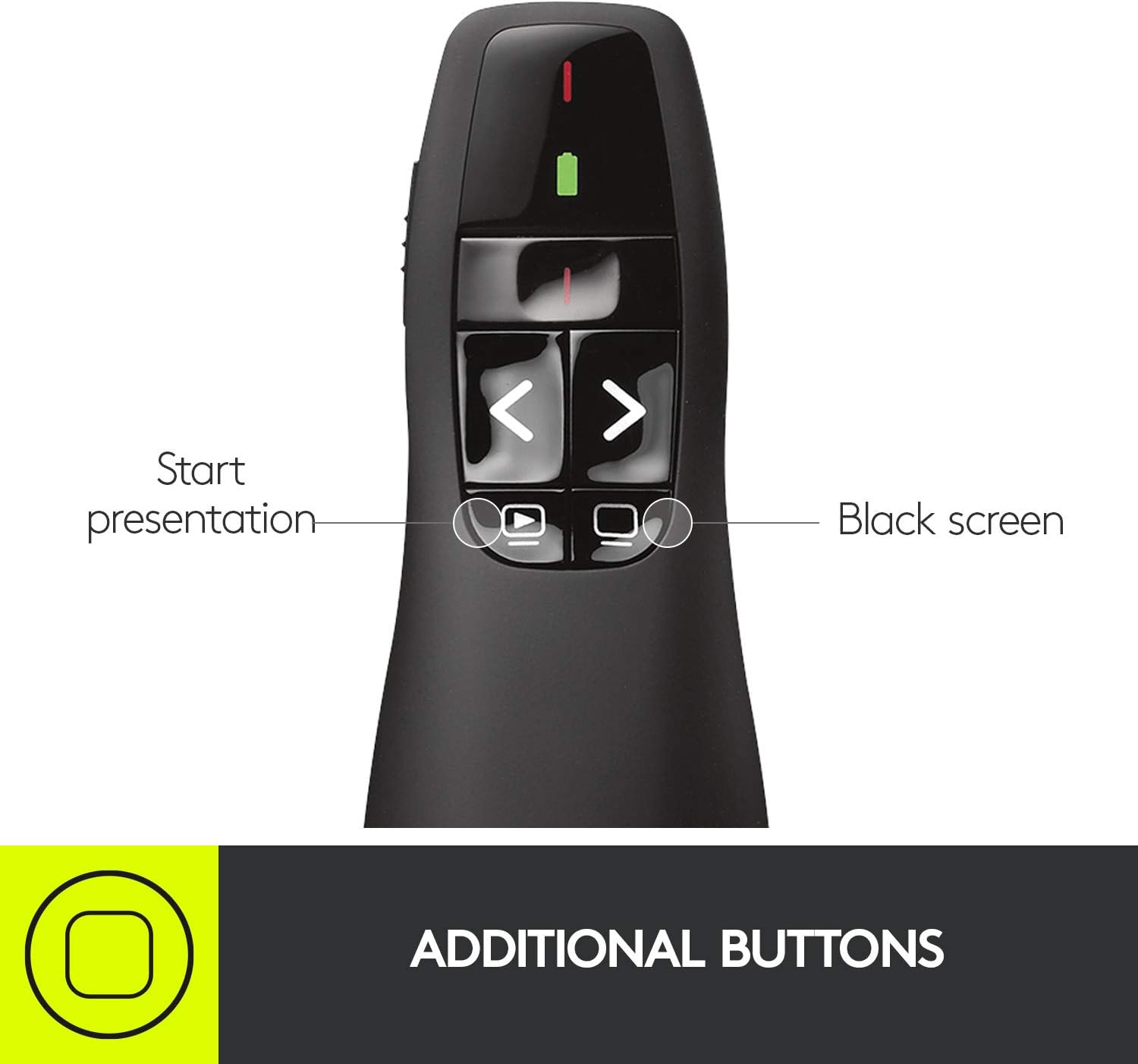 Logitech R400 Laser Presentation Remote