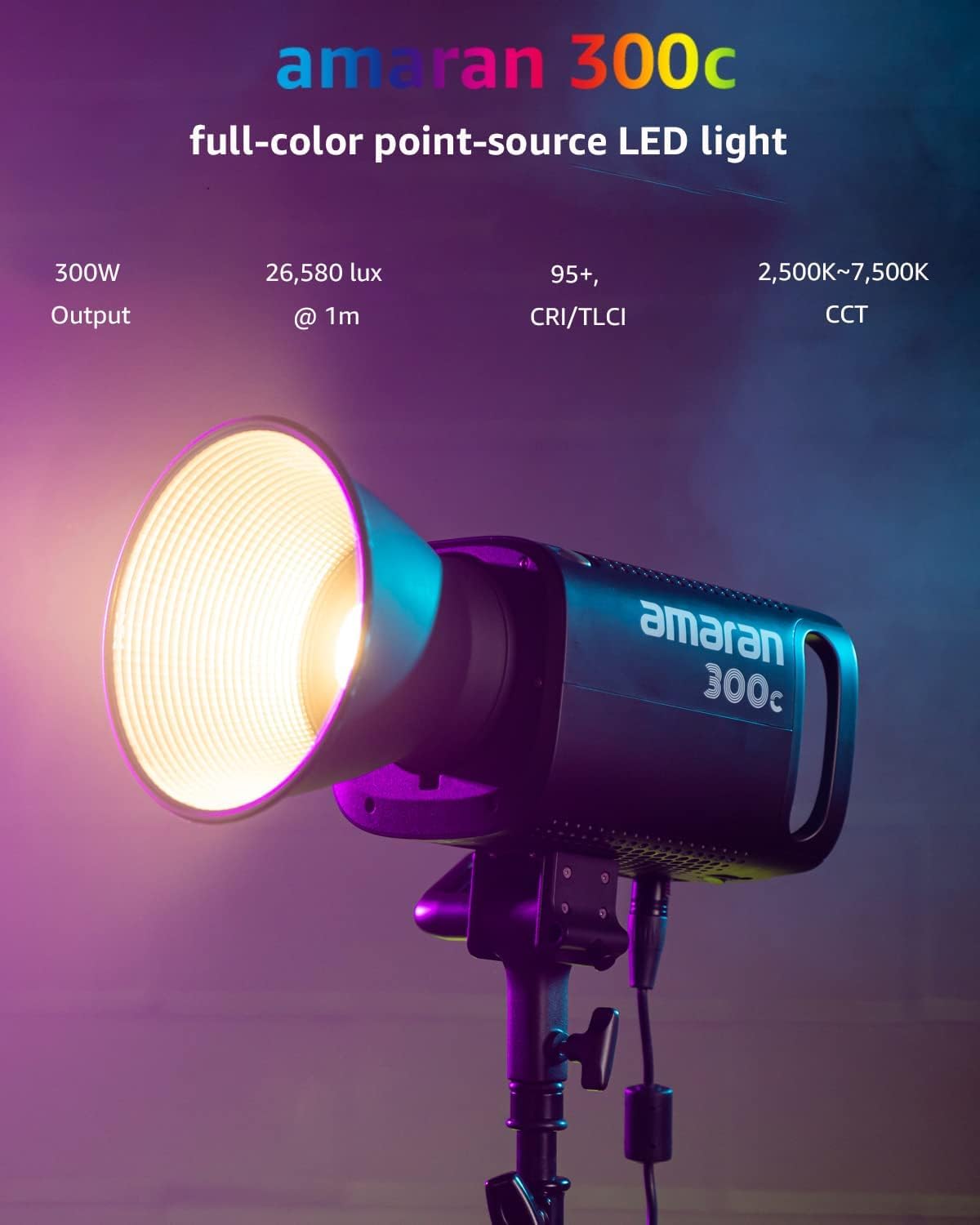 Amaran Pano 300c lights
