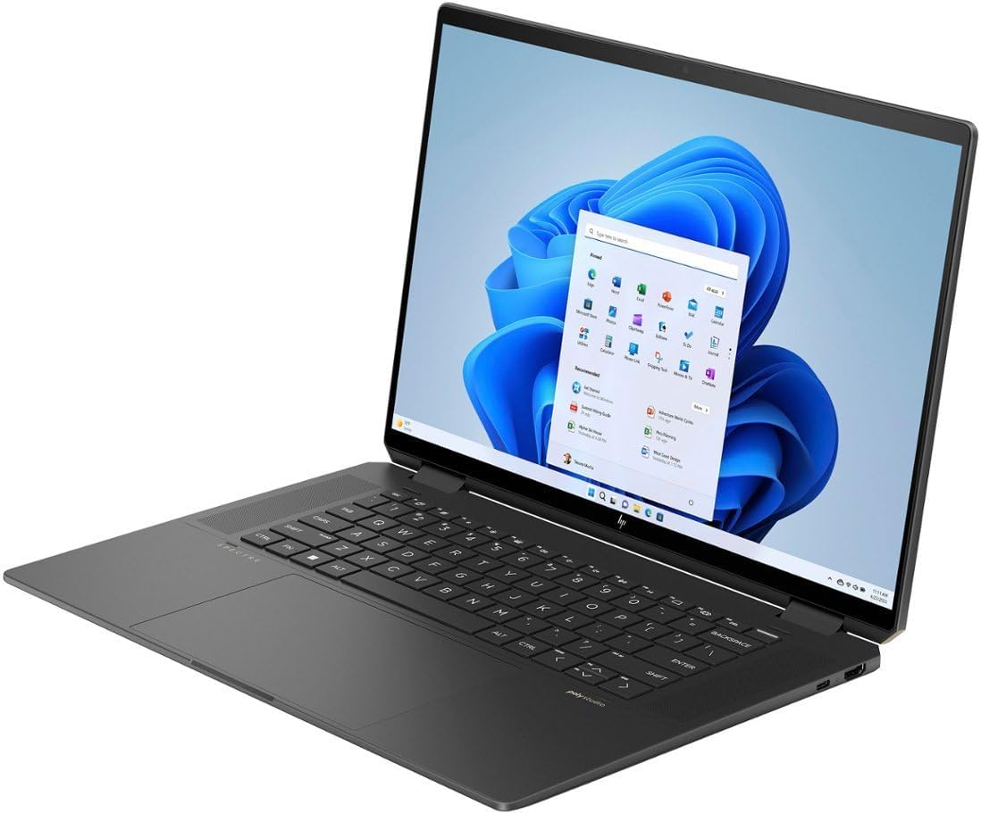 HP Spectre x 360 2-in-1 Laptop 16-aa0023dx - 32GB RAM, 1TB.