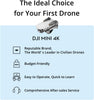 DJI Mini 4K, Drone with 4K UHD Camera