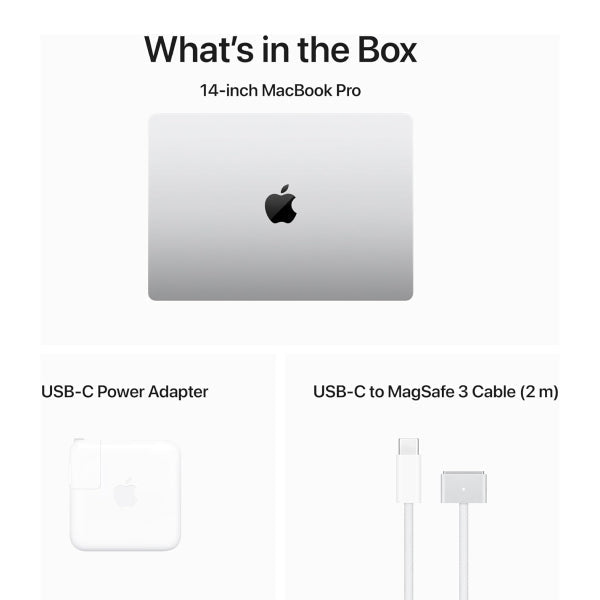 Apple 2023 MacBook pro laptop M3 14.2 inch, 8GB unified memory, 512GB SSD storage