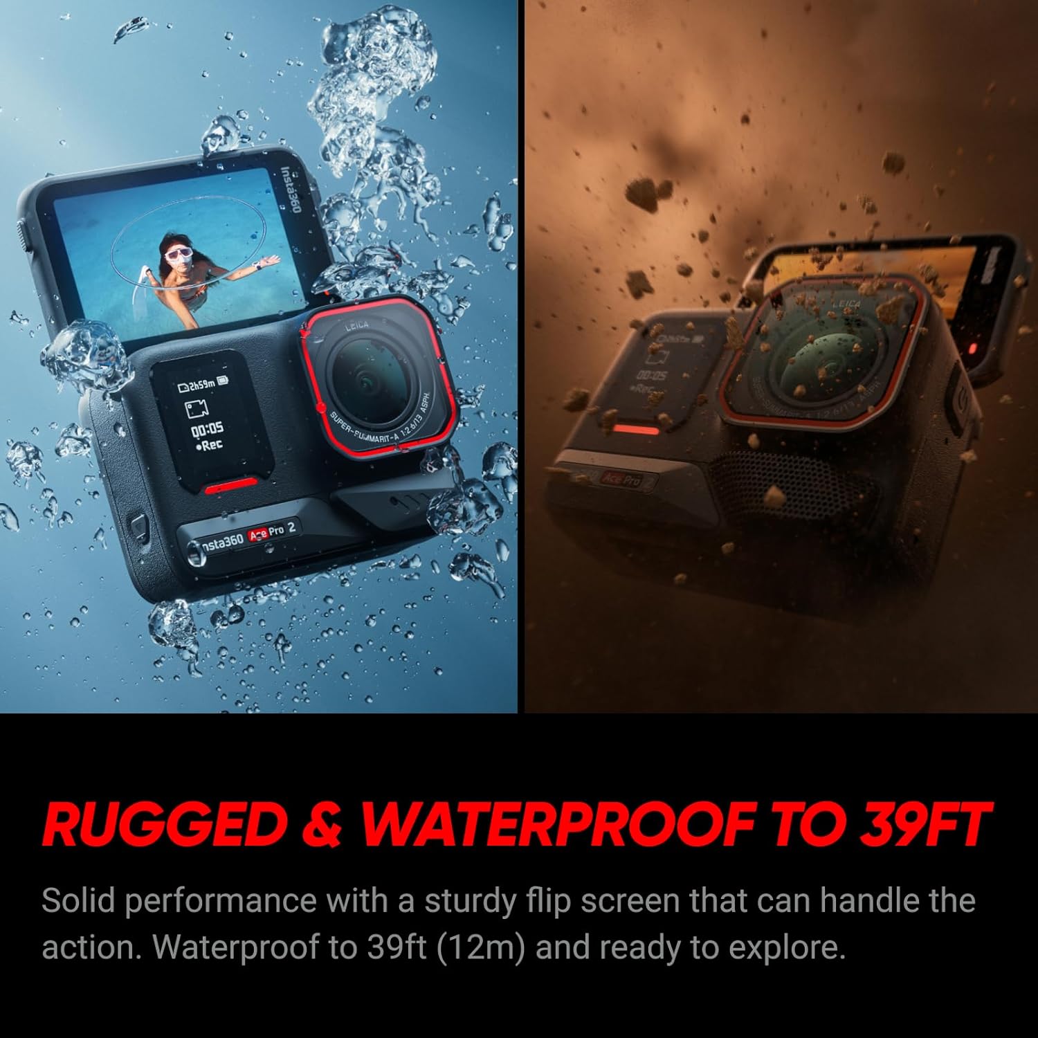 INSTA360 ACEPRO 2 8K AI POWERED ACTION CAMERA