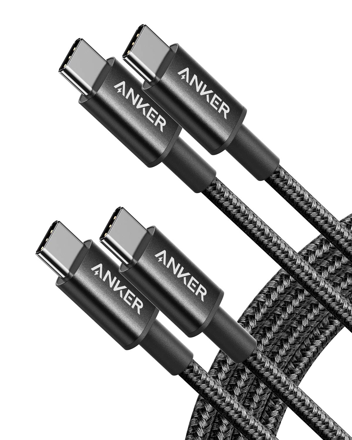 Anker USB C to USB C Cable, Type C 60W Fast Charging Cable (6FT) for iPhones, Samsung and Google.
