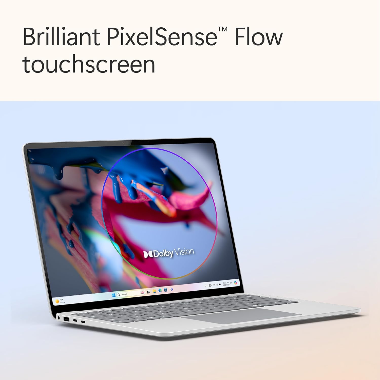Microsoft Surface Laptop Snapdragon X Elite, 16GB RAM, 512GB SSD Storage