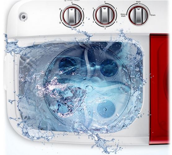 SAMSUNG 12KG TWIN TOP SEMI AUTO WASHER WASHING MACHINE WT12J4200MR w