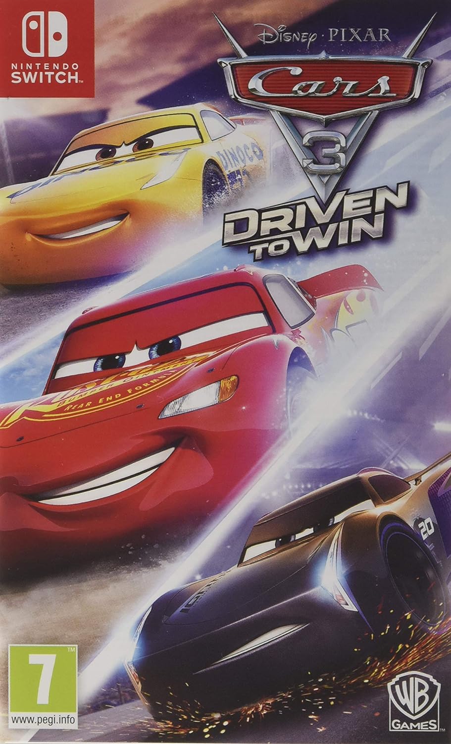 Nintendo Switch Driven To Win (Cars 3)