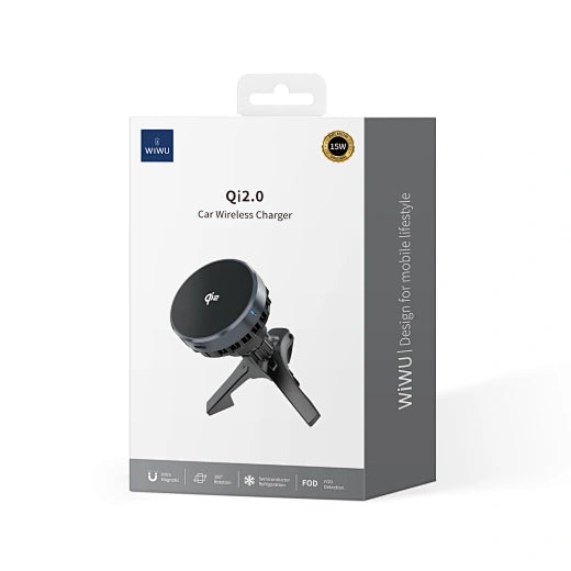 Wiwu Qi2.0 Car Wireless Charger.