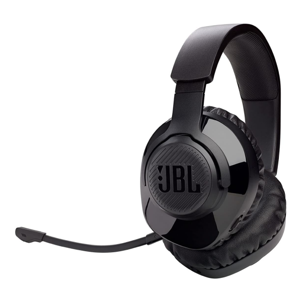 JBL Quantum 350 - Wireless PC Gaming Headset with Detachable Boom mic, Black, Large