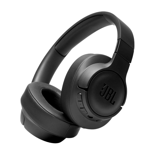 JBL Tune 710BT Wireless Over-Ear - Bluetooth Headphones with Microphone, 50H Battery, Hands-Free Calls, Portable (Black), Medium