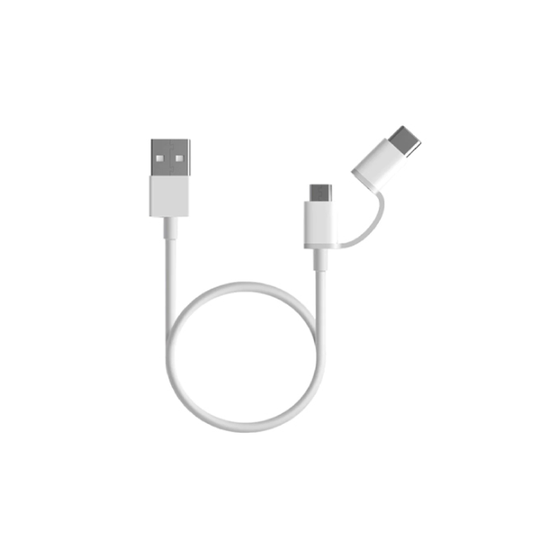 Xiaomi MI 2-in-1 USB Cable (Micro USB to Type-C) 100cm