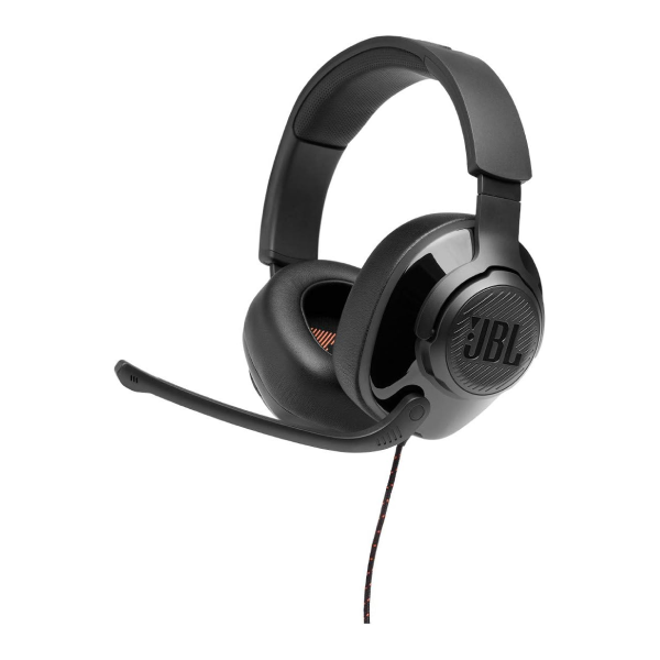 JBL Quantum 200 - Wired Over-Ear Gaming Headphones - Black, Large