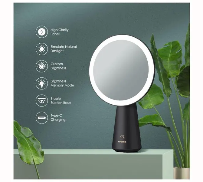 Oraimo Smart Mirror Natural Daylight Makeup Mirror