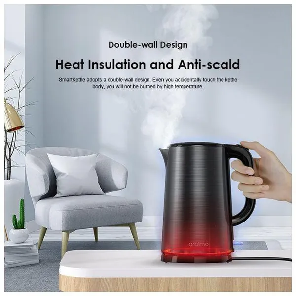 Oraimo Smart Kettle 1.7L Full Metal Liner Kettle