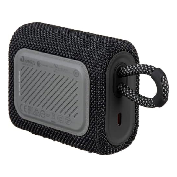 JBL Go 3 Portable Bluetooth Wireless Speaker, IP67 Waterproof and Dustproof Built-in Battery - Black