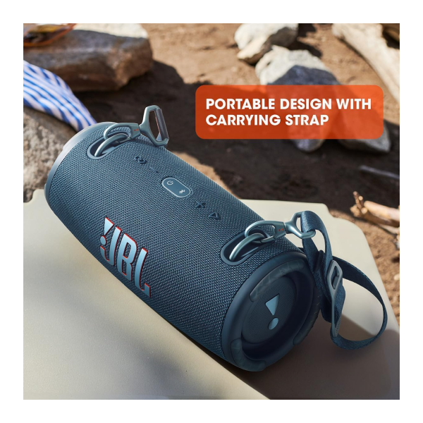 JBL Xtreme 3 - Portable Bluetooth Speaker, Powerful Sound and Deep Bass, IP67 Waterproof, 15 Hours of Playtime, Power bank, Party Boost for Multi-speaker Pairing (Black)
