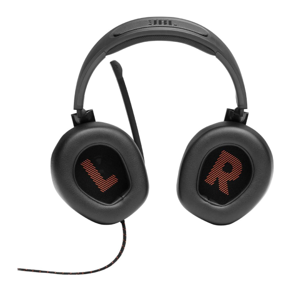 JBL Quantum 200 - Wired Over-Ear Gaming Headphones - Black, Large