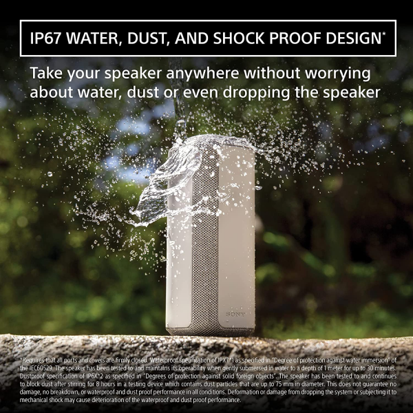 Sony SRS-XE300 X-Series Wireless Portable-Bluetooth-Speaker