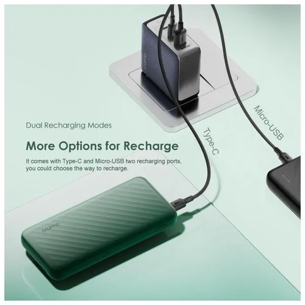 Oraimo Slice Link 10000mAh 12W Power Bank