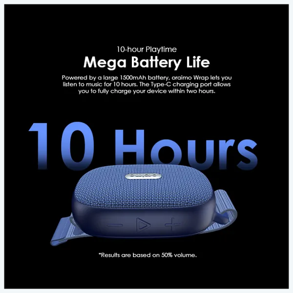 Oraimo Wrap 5W FM IP67 Wireless Speaker