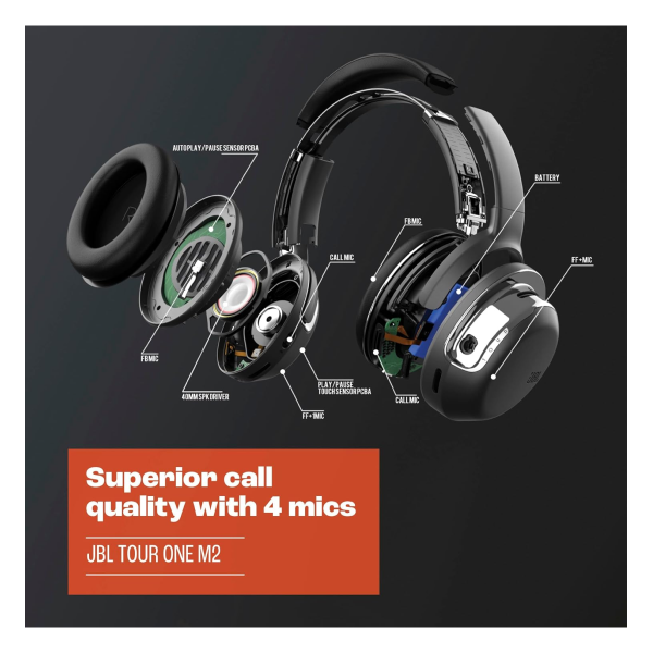 JBL Tour One M2 - Wireless Over-Ear Noise Cancelling