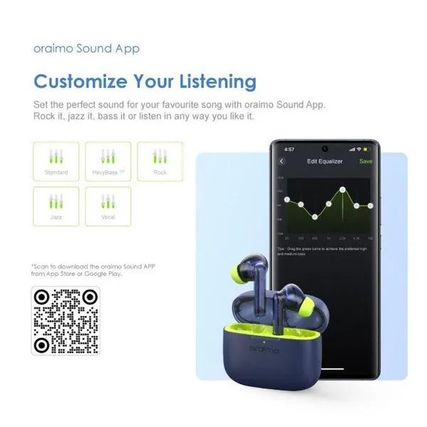 Oraimo FreePods Lite ENC True Wireless Earbuds