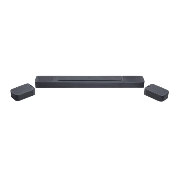 JBL BAR 1000 PRO 7.1.4 Soundbar with 10 in. Wireless Subwoofer Detachable Rear Speakers and 2m 8K Ultra High Speed HDMI Cable