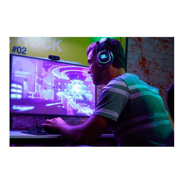 JBL Quantum 810 - Wireless Over-Ear Performance Gaming Headset with Noise Cancelling, Black, Medium