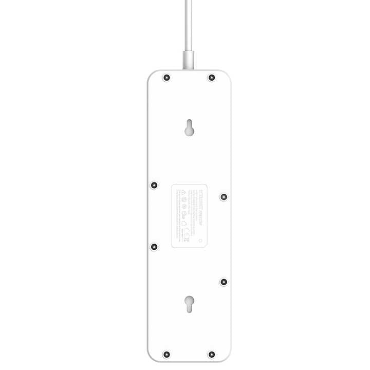 LDNIO Fast  Charging Expert 25000W 6USB identify Automatically 5 Power Socket