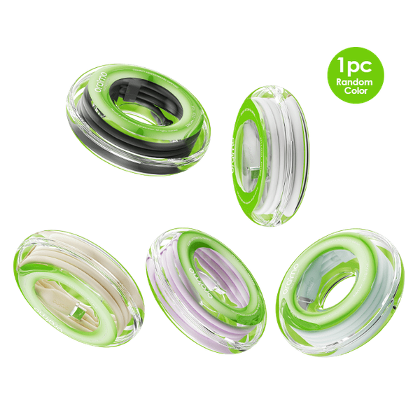Oraimo SilkLine Lightning 1Pc 1M Lightning Data Cable-Random Color