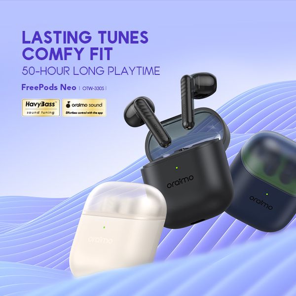 Oraimo FreePods Neo Half In Ear True Wireless Earbuds
