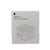 Apple 35W Dual USB-C Port Compact Power Adapter 3-Pin