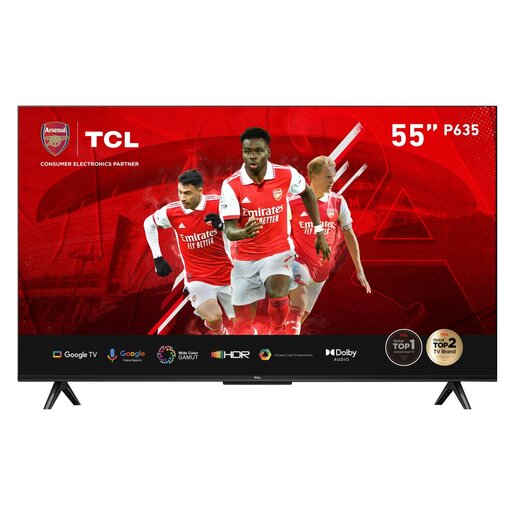 TCL 55 Inches 4K HDR Frameless Google TV 55P635