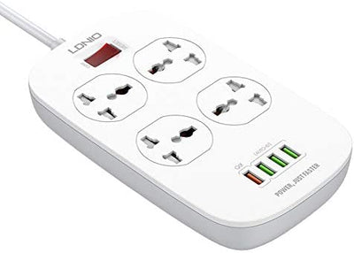LDNIO Fast  Charging Expert 25000W  4 Power Socket