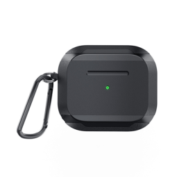 WIWU DEFENDER STRONG METAL ULTIMATE PROTECTION CASE FOR AIRPODS 3 – BLACK