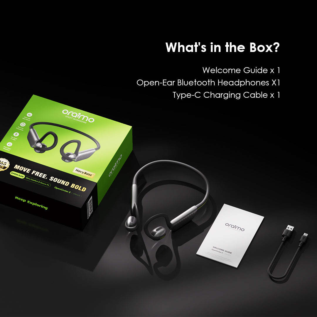 Oraimo OpenCirclet 2 Open-Ear Headphones
