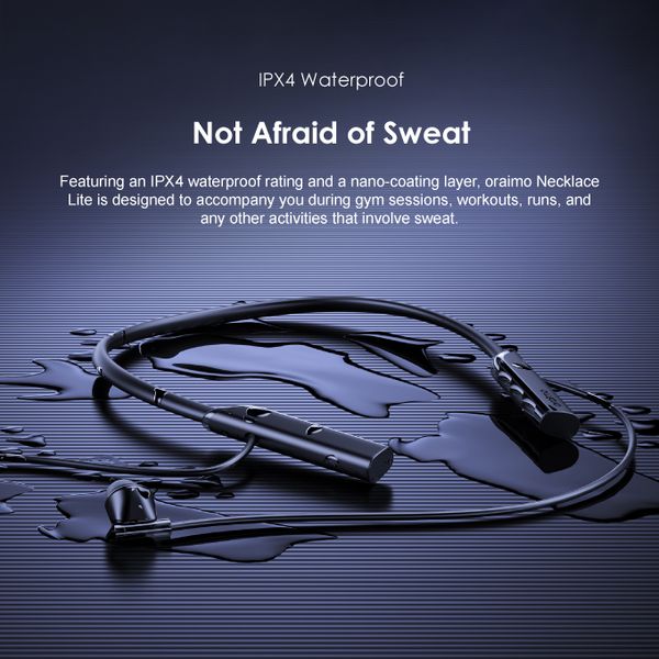 Oraimo Necklace Lite Call Vibration Wireless Headphones